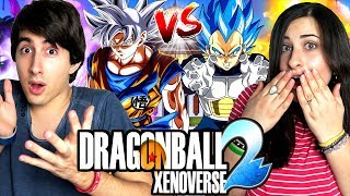 ULTRA ISTINTO vs SSJ BLUE GIOSEPH vs FRANCESCA Dragon Ball Xenoverse 2 Gameplay ITA [upl. by Powder123]