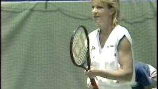 Chris Evert d Martina Navratilova1988 Australian Open SF [upl. by Enialedam]