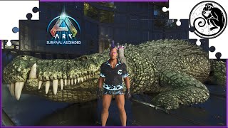 Gatoring Into the Deep  Ep 8  IronGeeks Cluster  ARK Survival Ascended [upl. by Vasily]