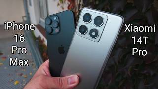 Xiaomi 14T Pro vs iPhone 16 Pro Max Camera Comparison [upl. by Wessling529]