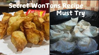 Wonton Wraps recipe Secret Recipe  Dumpling [upl. by Aihselat]