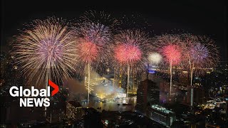 New Years 2023 countdown celebrations around the world  Part 1 [upl. by Kleiman]