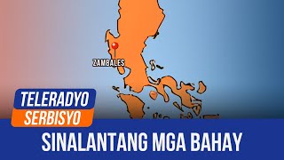 Over 20 houses in Zambales damaged due to ‘Kristine’ PDRRMO  Tatak Serbisyo 25 October 2024 [upl. by Ainatit]