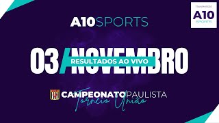 RESULTADOS AO VIVO  0311  CAMPEONATO PAULISTA  TORNEIO UNIÃO [upl. by Laefar962]