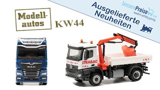 🚚🚒 Eingetroffene Modellauto Neuheiten Herpa und Rietze  KW 44 2022 [upl. by Suriaj550]