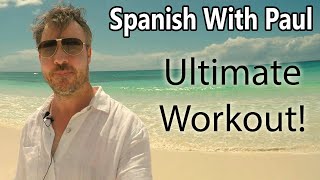 Beginners Spanish  Ultimate Workout 70 Questions [upl. by Suiravat]