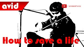 The Fray  How To Save A Life  Violin Cover  WalkingViolinist Aneesh Vidyashankar [upl. by Haidabez299]