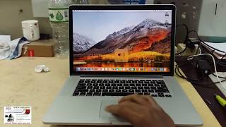 how to Repair MacBook pro A1398 Problem No Sound [upl. by Blunk599]