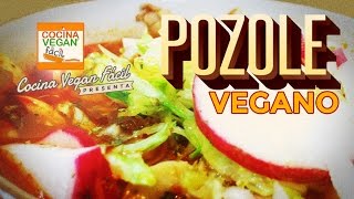 Pozole rojo vegano  Cocina Vegan Fácil Reeditado [upl. by Oetam430]