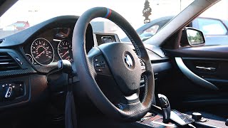 F30 STEERING WHEEL UPGRADE CHEAP [upl. by Nolitta]