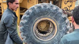 How to CAT 966B Wheel Loader II Replacing Wheel Seal amp Wheel Bearing change [upl. by Nanreh193]