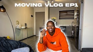 Move in Vlog  Empty Apartment Tour  Cleaning  Unpacking [upl. by Roxana484]