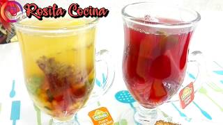 como preparar aromática de frutas  Agua Aromática con frutas  Infusiones de Té con fruta [upl. by Haroun]