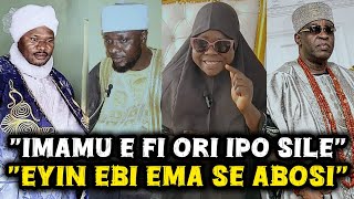 quotKi Imam Ogbomosho Fi Ori Ipo Sile Toba Je pe Looto Ni Ebi Ayilara NsoquotImoran Fun Imam Taliat amp Soun [upl. by Nelle]