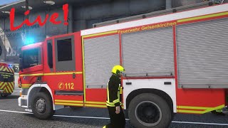 🔴LIVE🔴 Feuer in Einfamilienhaus  FiveM  Gelsenkirchen Roleplay [upl. by Neiman]