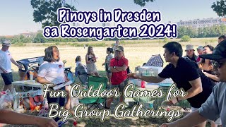 Pinoys in Dresden sa Rosengarten  Fun Outdoor Games for Big Groups [upl. by Nilson]