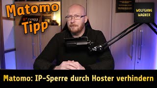 Matomo IPSperre durch Hoster verhindern [upl. by Alphonse527]