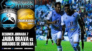 Resumen J7 AP17 Jaiba Brava vs Dorados de Sinaloa  Ascenso MX [upl. by Uel]