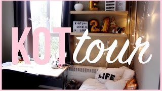 ROOM TOUR KOT  STUDENTENKAMER 2017 [upl. by Rotkiv]