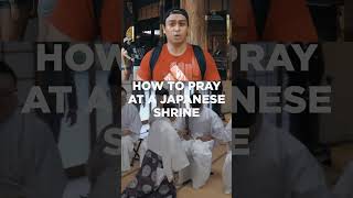 How to pray at a Japanese Shinto Shrine  Japan Travel Guide  GLOBAL CITIZENSHIP shorts [upl. by Atteynod]