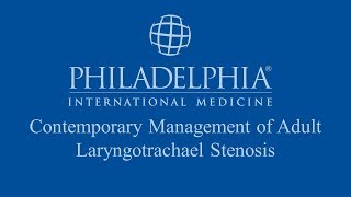 Contemporary Management of Adult Laryngotracheal Stenosis [upl. by Cini]