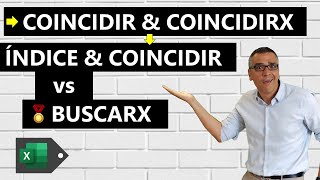 Coincidir CoincidirX e Índice  Coincidir en Excel ✅ [upl. by Dang]