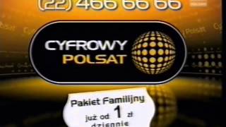 Polsat  Dwa bloki reklamowe i zapowiedzi z 5 sierpnia 2006 roku 1 [upl. by Eiddal]