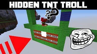 INVISIBLE TNT TRAP   Minecraft PokeWars [upl. by Gabrielli932]