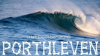 Surfing Porthleven  21st October 2016 [upl. by Nahk989]