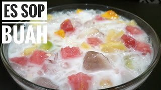 Es Sop Buah Segar  Resep dan Cara Membuat Es Sop Buah yang Enak [upl. by Arlie]