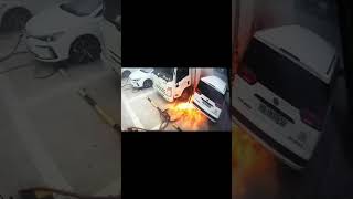 Electric Vehicle Fires evfire fire extrication firefightingequipment tesla firefighter [upl. by Sinnaiy]