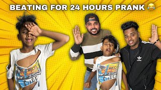 Beating Zeeshan For 24 Hours Prank 😂 Gone Wrong 😡 [upl. by Acceb363]