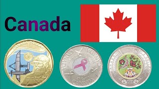 Canada 🇨🇦 Coins Collection [upl. by Meehyrb]