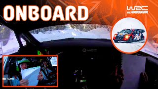 FULL ONBOARD  SS11 TänakJärveoja  WRC Rally Sweden 2024 [upl. by Ahsiuqet]