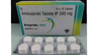 Ampride 300 Tablets Amisulpride Tablets IP 300 mg [upl. by Nnylacissej181]