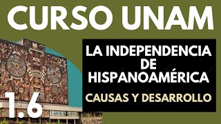 ✅Historia Universal Independencia de Hispanoamérica  CURSO UNAM 2023  Revoluciones burguesas [upl. by Aneerahs]