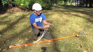 Trigger system for the Big shot arborist sling shot [upl. by Gibrian]