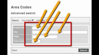 Printable Area Code List by Number or State [upl. by Etiam]