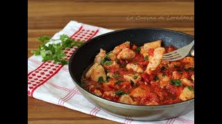 Bocconcini di pollo allarrabbiata [upl. by Mcginnis709]