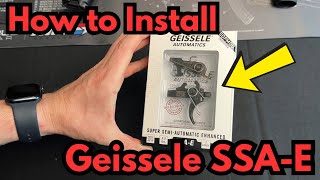 How to Install Geissele SSAE [upl. by Ahsemak417]