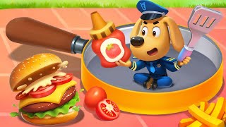 Delivery de Comida 🍕 Dibujos Animados 🔍Sheriff Labrador en Español [upl. by Sundstrom]