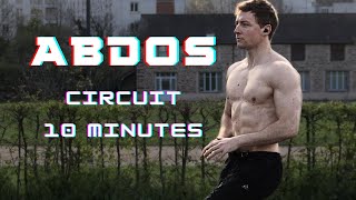 Circuit ABDOS COMPLET 10 MINS  avec timer [upl. by Berta980]