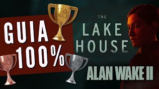 GUIA 100  TROFÉUS da DLC The Lake House de Alan Wake 2 [upl. by Ardnuaed]