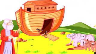 THE STORY OF NOAH AND THE GREAT FLOOD BIBLE STORY FOR KIDS [upl. by Yrffoeg3]