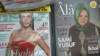 En Turquie un magazine féminin pour femmes voilées [upl. by Olly323]