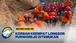 Satu Keluarga Tw4s Tert1mbun Longsor di Purworejo  Metro Hari Ini [upl. by Bergen]