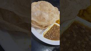 Halwa poori and tadka lentil  daal😋🥰unfreezmychannel food growmychannel foryou trending [upl. by Gollin]