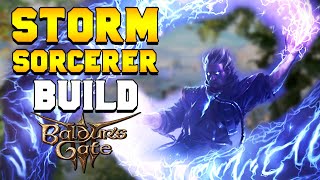 MY FAVORITE STORM LORD BUILD SorcererCleric for Baldurs Gate 3 [upl. by Elorac249]