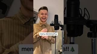 how good is my mums voice🤯🎄 katherinehallammusic christmas singing xmas duet cover [upl. by Ivetts]