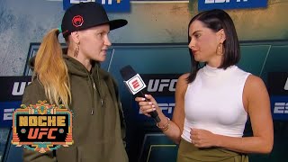 Valentina Shevchenko saying winning back title is her ‘destiny’  Noche UFC  ESPN MMA [upl. by Larine]